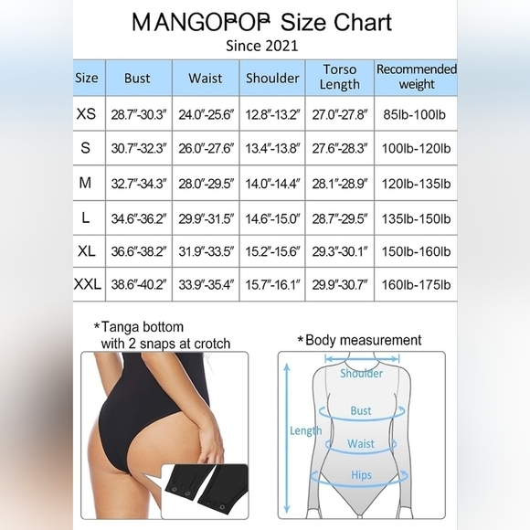 mangopop long sleeve  bodysuit loose fit nude - Picture 9 of 9